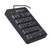 Teclado numerico con cable usb negro - Imagen 3