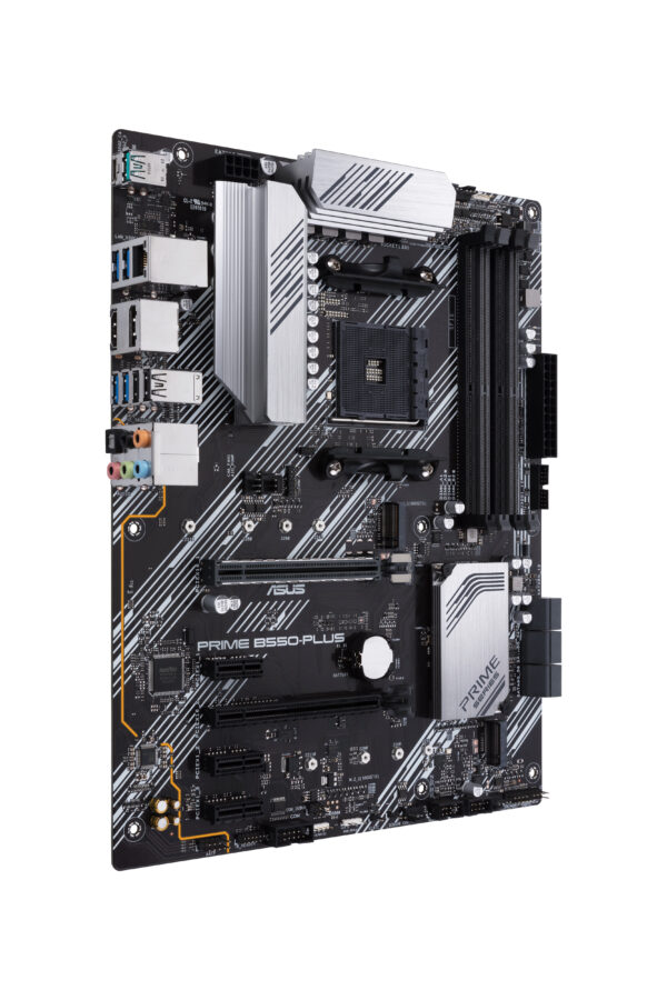 Placa base asus amd prime b550 - plus atx -  4x ddr4 -  6x sata 6gb - s -  5x usb 3.2 -  1x usb tipo c -  2x usb 2.0 90mb14u0 - m0eay0 - Imagen 2