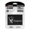Disco duro interno ssd kingston kc600 512gb 2.5 pulgadas sata 6gb - s - Imagen 2
