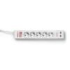 Regleta salicru sps safe 5+ -  5 tomas schuko -  2 usb