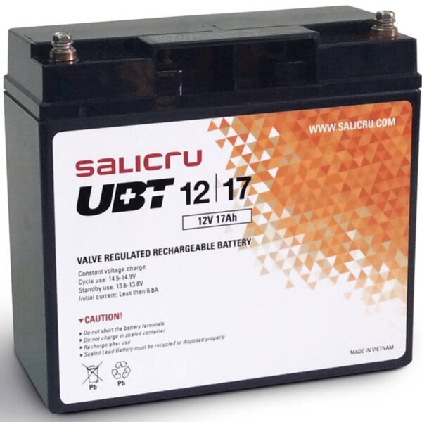 Bateria agm salicru compatible para sais 17ah 12v - Imagen 2