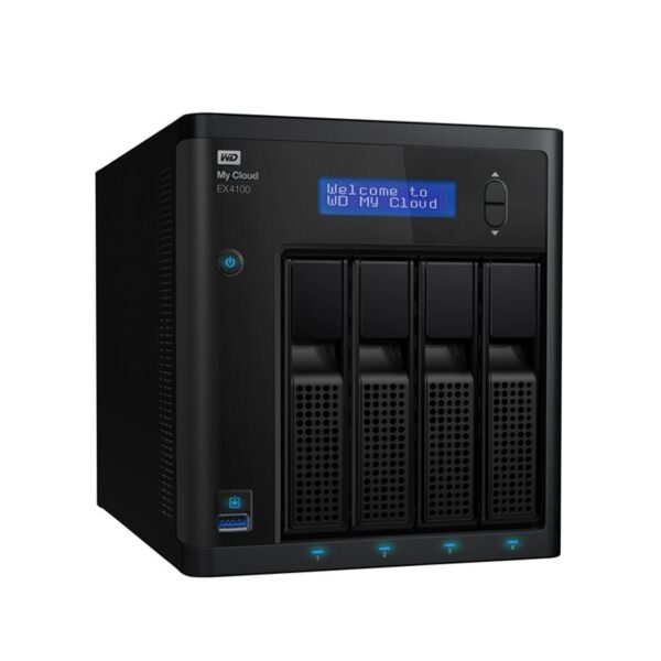 Servidor nas wd western digital my cloud ex4100 2gb ram 4 bahias raid ethernet gigabit - Imagen 2