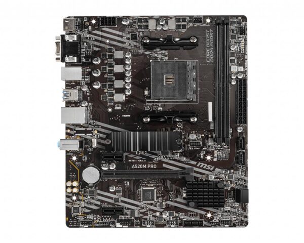 Placa base msi am4 a520m pro m - atx - Imagen 3