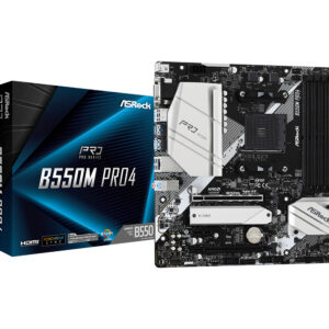 Placa base asrock am4 b550m pro4 m - atx - 4xddr4 - 6xsata6 - 2xusb 3.2 - 2xusb 2.0 90 - mxbdk0 - a0uayz