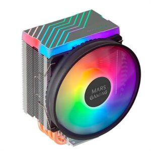 Ventilador disipador cpu mars gaming mcpu44 110mm  dual argb