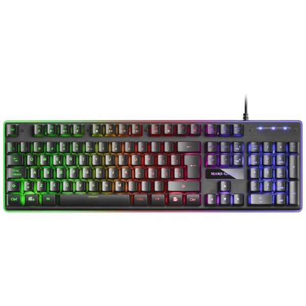 Kit teclado + raton mars gaming mcpx rgb negro + alfombrilla - Imagen 3