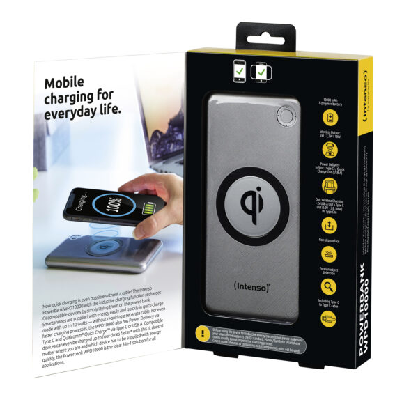 Powerbank intenso q 10000mah 2 x usb -  a 1 x usb - c - Imagen 3