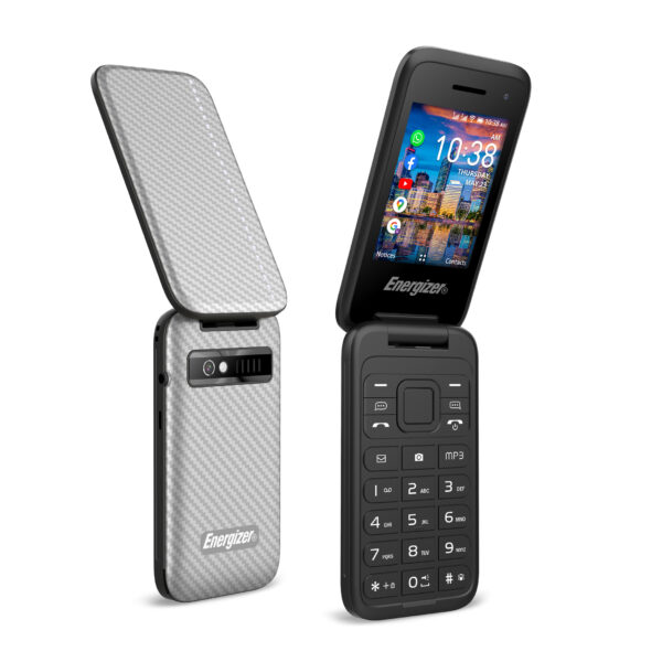 Telefono movil energizer e282scd - 4g - 2.8 pulgadas - diamond silver eu - plateado - Imagen 2