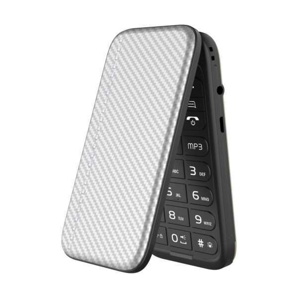 Telefono movil energizer e282scd - 4g - 2.8 pulgadas - diamond silver eu - plateado - Imagen 3