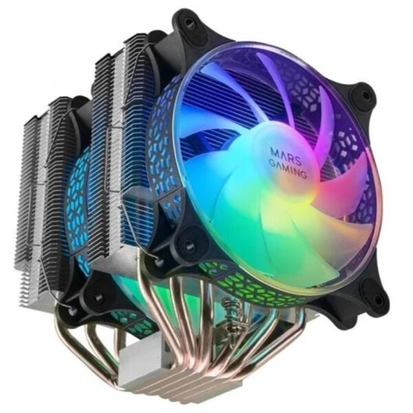 Ventilador disipador cpu mars gaming mcpu - xt 120mm argb negro - Imagen 2