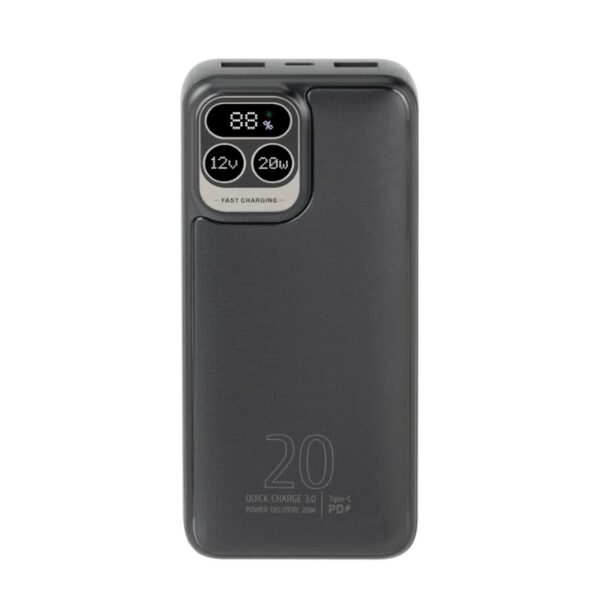 Powerbank rivacase va2521 20000mah negro - Imagen 2