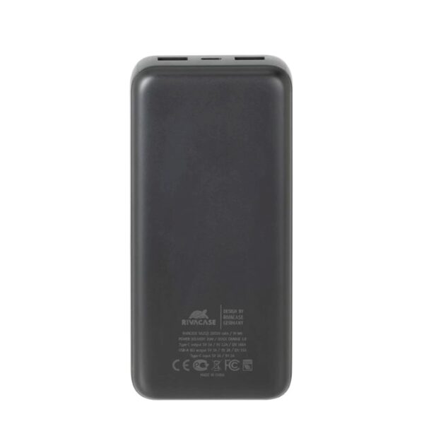 Powerbank rivacase va2521 20000mah negro - Imagen 3
