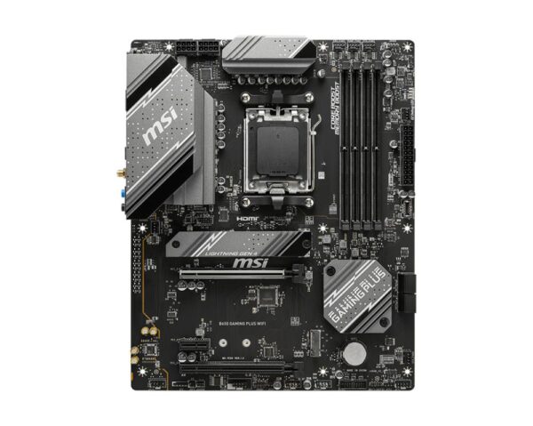 Placa base msi am5 b650 gaming plus wifi atx -  4x ddr5 -  4x sata 6gb - s -  4x usb 2.0 -  2x usb 3.2 -  1x usb tipo c - Imagen 2