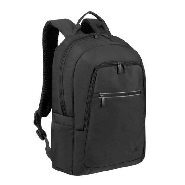 Mochila rivavcase alpendorf eco para portatil 17.3 pulgadas negro - Imagen 2