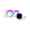 Kit de refrigeracion liquida deepcool ls520 se argb 240mm argb blanco