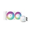 Kit refrigeracion liquida deepcool le520 white argb 2 x 120mm