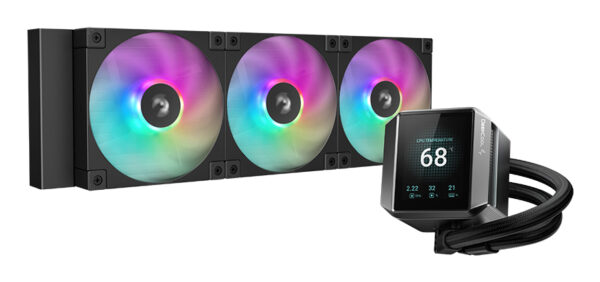 Kit de refrigeracion liquida deepcool mystique 360 argb 360mm negro - Imagen 2