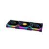 Ventilador caja lian li uni fan sl inalambrico 120mm negro pack 3 unidades - Imagen 2