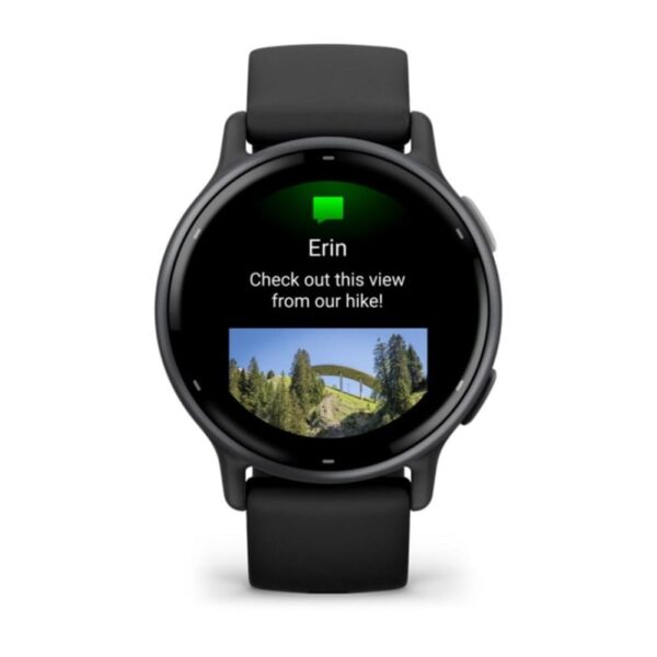 Smartwatch garmin vivoactive 5 gps wifi black - slate - Imagen 2