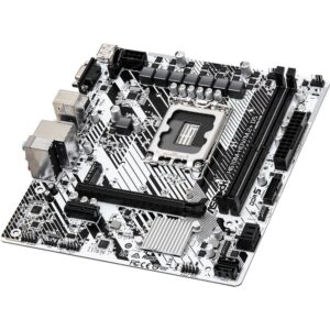 Placa base asrock h610m - hdv - m 1700 matx -  2x ddr5