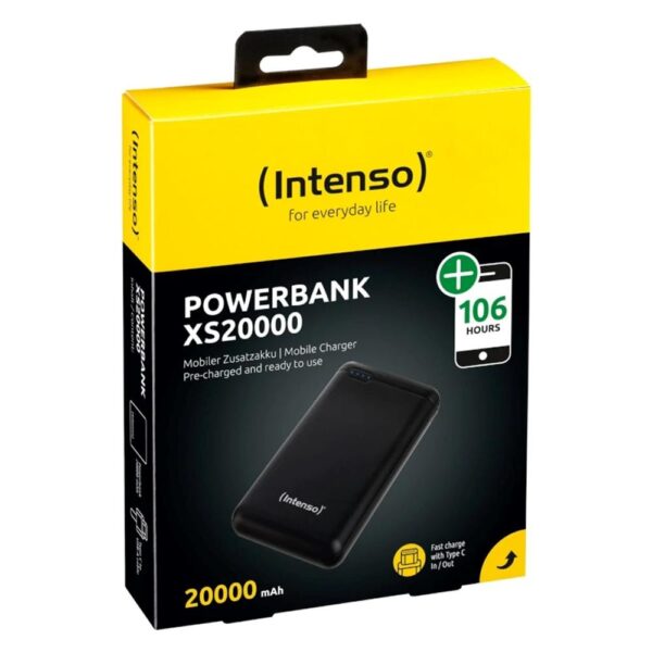Powerbank intenso xs20000 20000 mah negro - Imagen 2