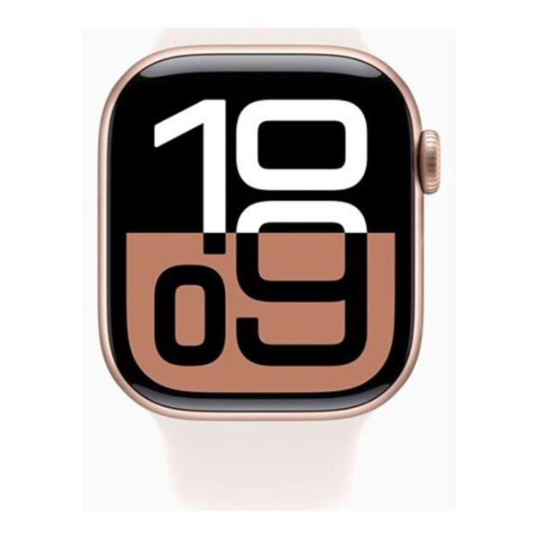Smartwatch apple watch series 10 gps 42mm rose gold case light blush sport band m - l - Imagen 2