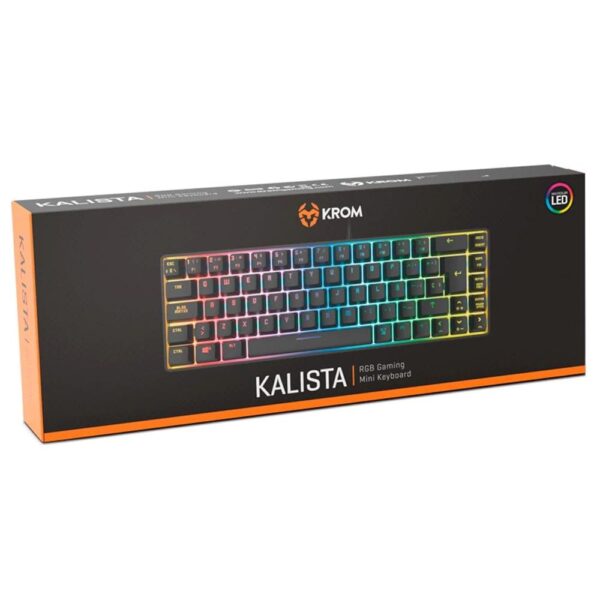 Teclado gaming krom kalista usb - Imagen 3