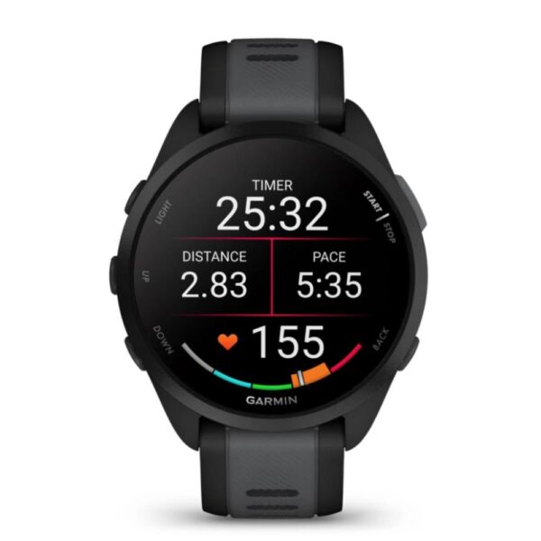 Smartwatch garmin forerunner 165 43mm negro - Imagen 2