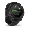 Smartwatch garmin instinct 3 45mm amoled negro correa negra - Imagen 2
