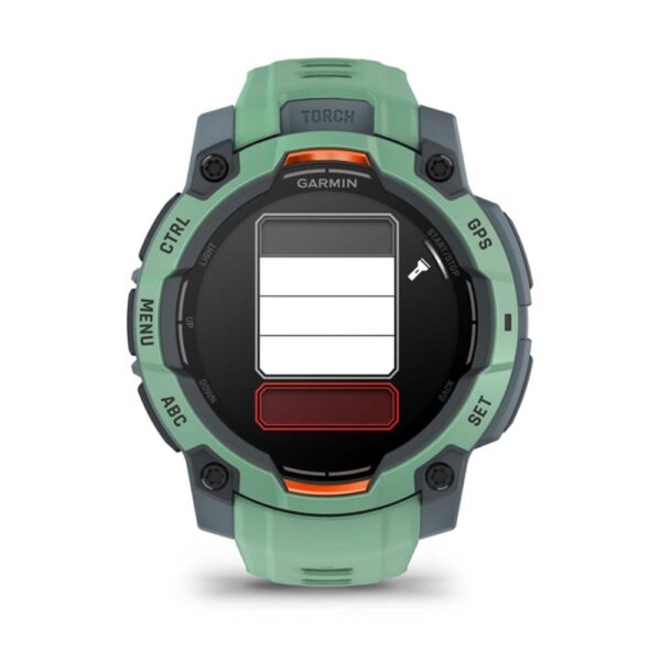 Smartwatch garmin instinct 3 45mm amoled verde correa verde - Imagen 3