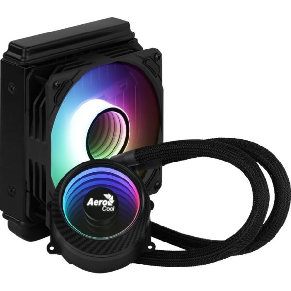 Kit de refrigeracion liquida aerocool mirage 120 argb 120mm negro - Imagen 2