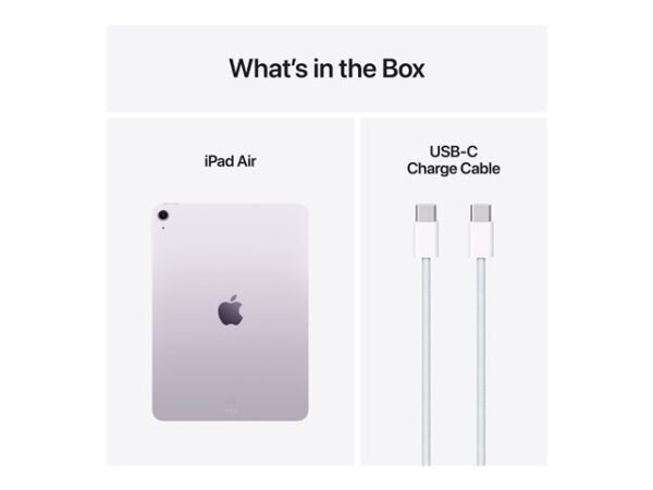 Apple ipad air m3 8gb 256gb wifi purple 11 pulgadas - Imagen 2