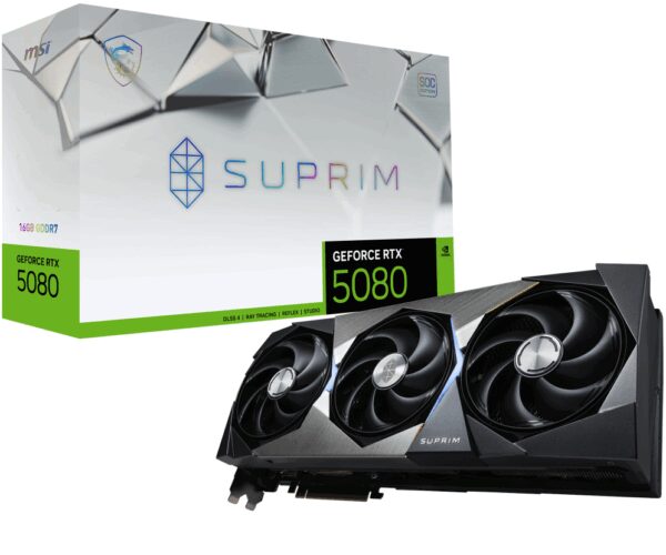 Tarjeta grafica msi gaming suprim rtx 5080 16gb soc