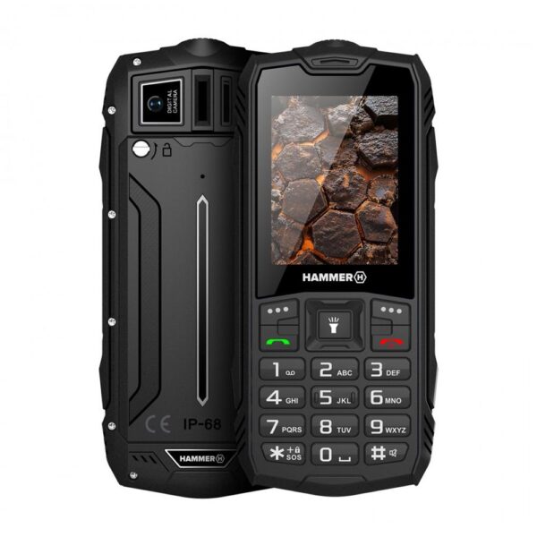 Telefono movil rugerizado hammer rock 2.4 pulgadas -  4g