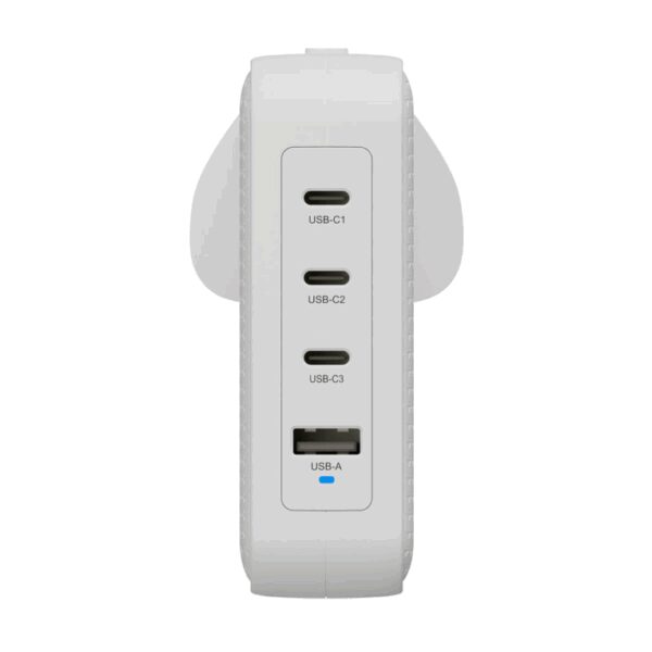 Cargador pared hyper hyperjuice 145w 1x usb tipo a 3x usb tipo c - Imagen 2