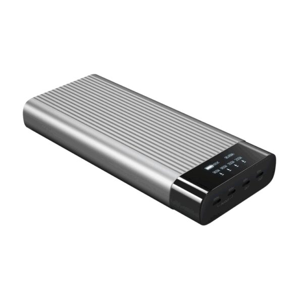 Powerbank hyper hyperjuice 245w 27000mah plata - Imagen 2