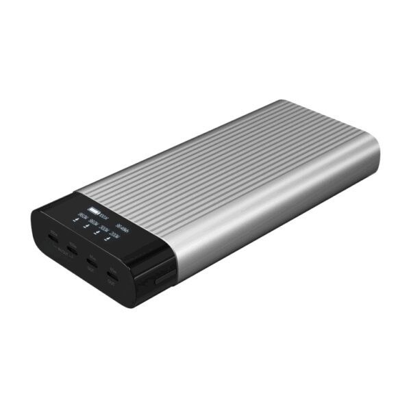 Powerbank hyper hyperjuice 245w 27000mah plata - Imagen 3