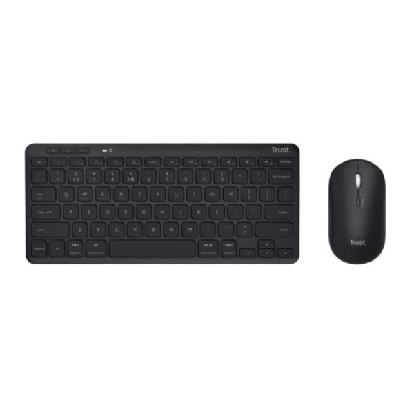 Teclado + raton trust lyra inalambrico multidispositivo - Imagen 2