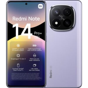 Movil xiaomi redmi note 14 pro+ 5g 12 - 512gb purpura
