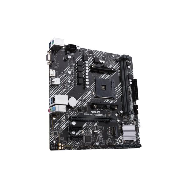 Placa base asus amd prime a520m - k socket am4 ddr4 x2 max 64gb 3200 mhz d - sub hdmi matx - Imagen 3