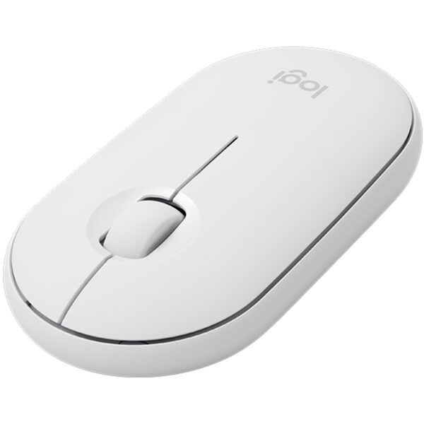 Mouse raton logitech pebble m350 optico wireless inalambrico 1000dpi blanco - Imagen 2