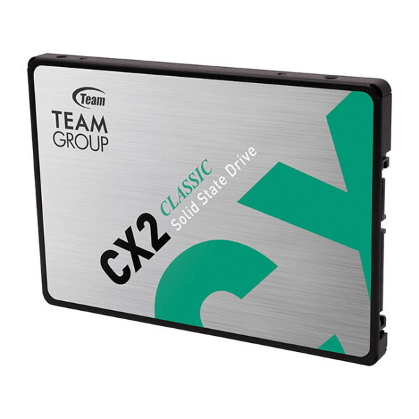Disco duro interno solido hdd ssd 2.5 pulgadas 1tb sata3 teamgroup cx2 lectura 540mb - s escritura 490mb - s t253x6001t0c101 - Imagen 2
