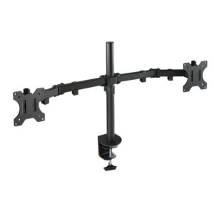 Soporte mesa tooq db1232tn - b 2 pantallas 13 - 32 pulgadas max 8kg por brazo negro