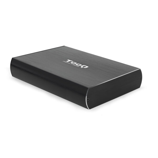 Caja externa tooq tqe - 3531b 3.5 pulgadas sata usb 3.0 negro - Imagen 3