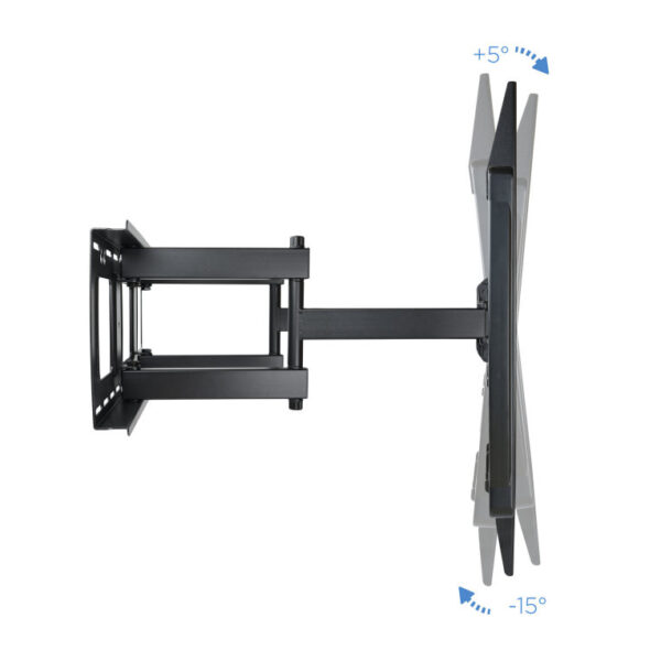 Soporte pared tv tooq lp75100tn - b 60 pulgadas - 100 pulgadas carga maxima 80kg giratorio - inclinable negro - Imagen 3