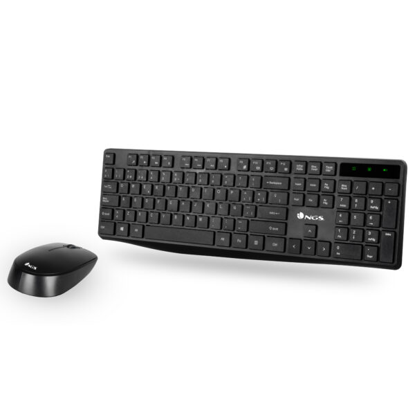 Kit teclado + mouse raton ngs allure kit wireless inalambrico - Imagen 2