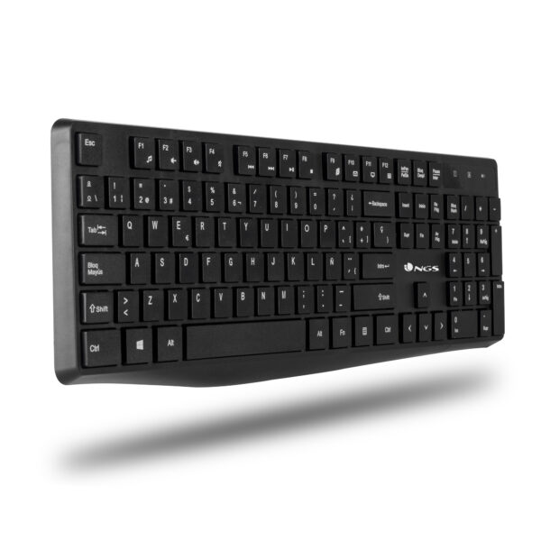 Kit teclado + mouse raton ngs allure kit wireless inalambrico - Imagen 3