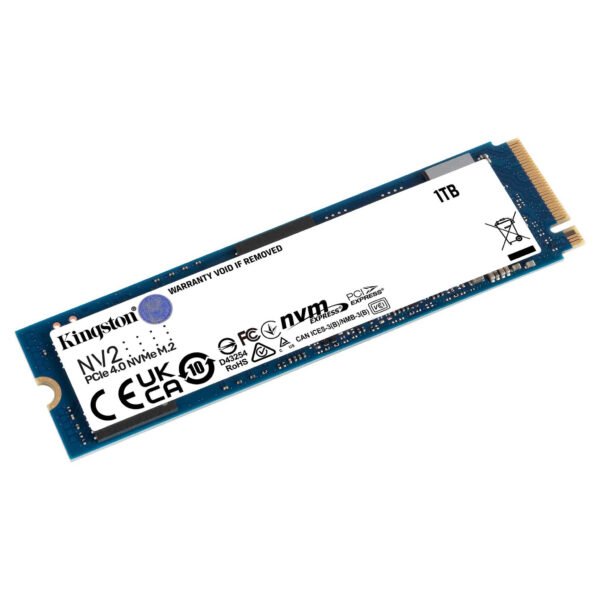 Disco duro interno ssd kingston snv2s - 1000g nv2 1tb m.2 pcie 4.0 nvme - Imagen 2