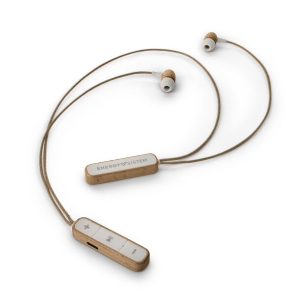 Auriculares energy sistem eco beech madera - bluetooth - tipo c - Imagen 2