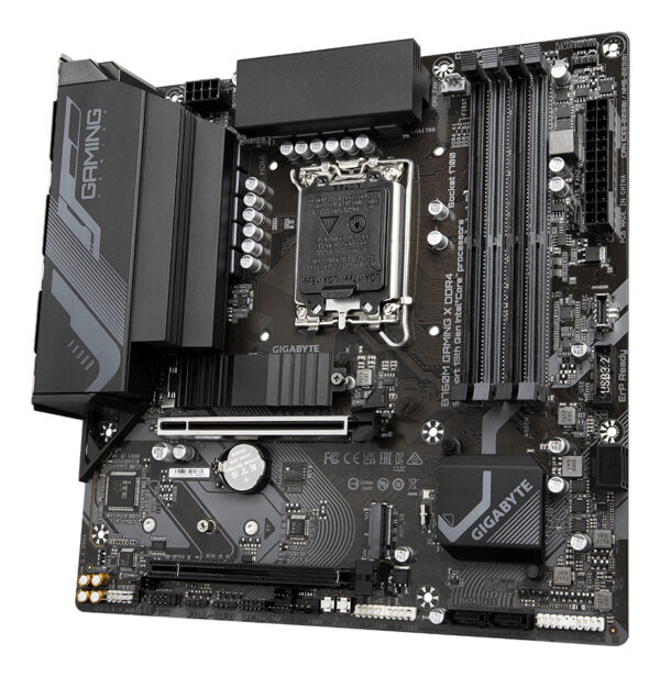 Placa base gigabyte b760m gaming x 1700 m - atx -  4x ddr4 -  4x sata 6gb - s -  3x usb 3.2 -  5x usb 2.0 - Imagen 2